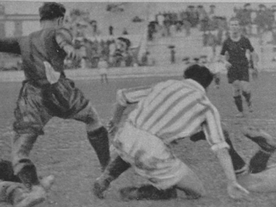 Liga 1934-35. Jornada 2. Betis 2 – Barcelona 1