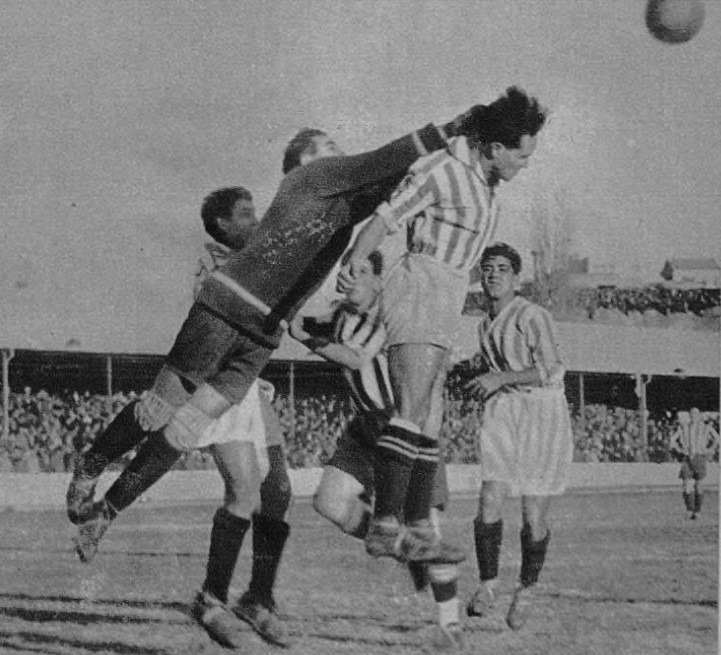 At. Madrid 4 Betis 2; 6 de enero de 1935