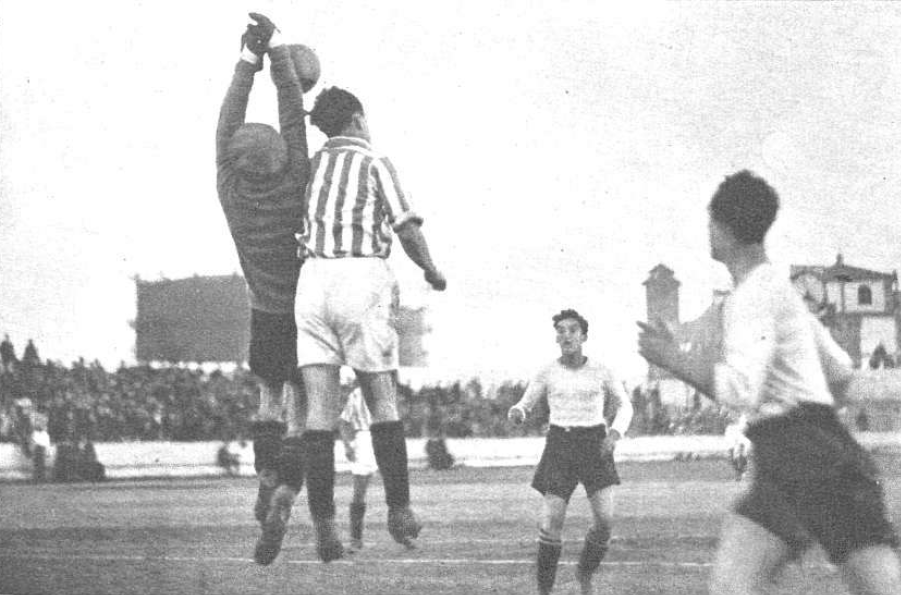 Betis 3 Racing 1; 11 de febrero de 1935