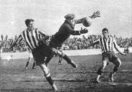 Betis 2 At. Madrid 0. Parada Urquiaga. 1935