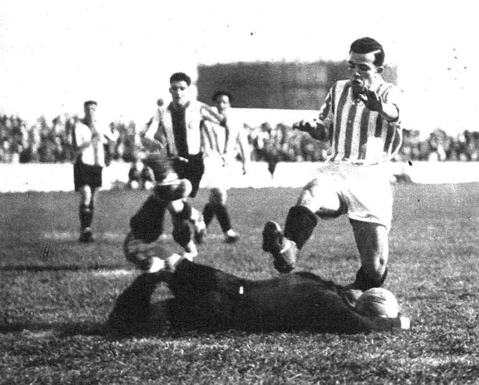 Liga 1934-35. Jornada 19. Betis 5 -Español 0