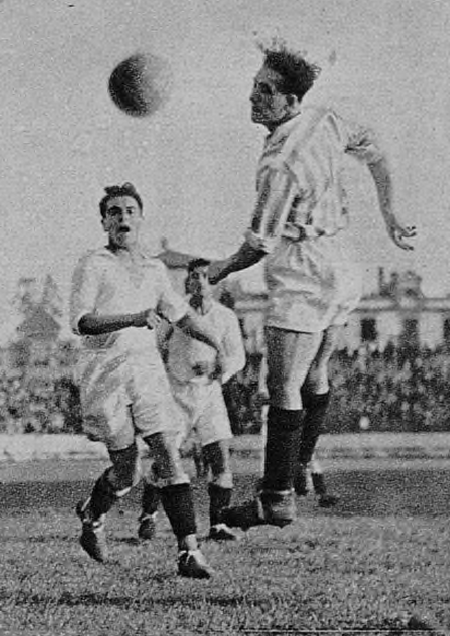 Betis 2 Sevilla 2. Cabezazo de Unamuno. 22 de abril de 1935