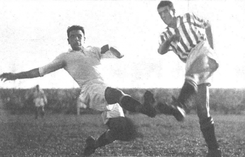 Sevilla 0 Betis 3; 4 de febrero de 1935934_35_disparo_Lecue