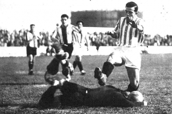 Betis 5 Español 0. Rancel. 8 de abril de 1935
