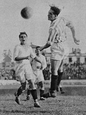 Betis 2 Sevilla 2. Cabezazo de Unamuno. 22 de abril de 1935